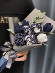 Häkelblumen für Herren