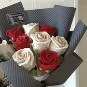 Häkelblumenstrauß Häkel Rosen Geschenk Häkelblumen