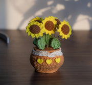 Häkelblumen Topf Häkel Tulpen Häkel Sonnenblumen