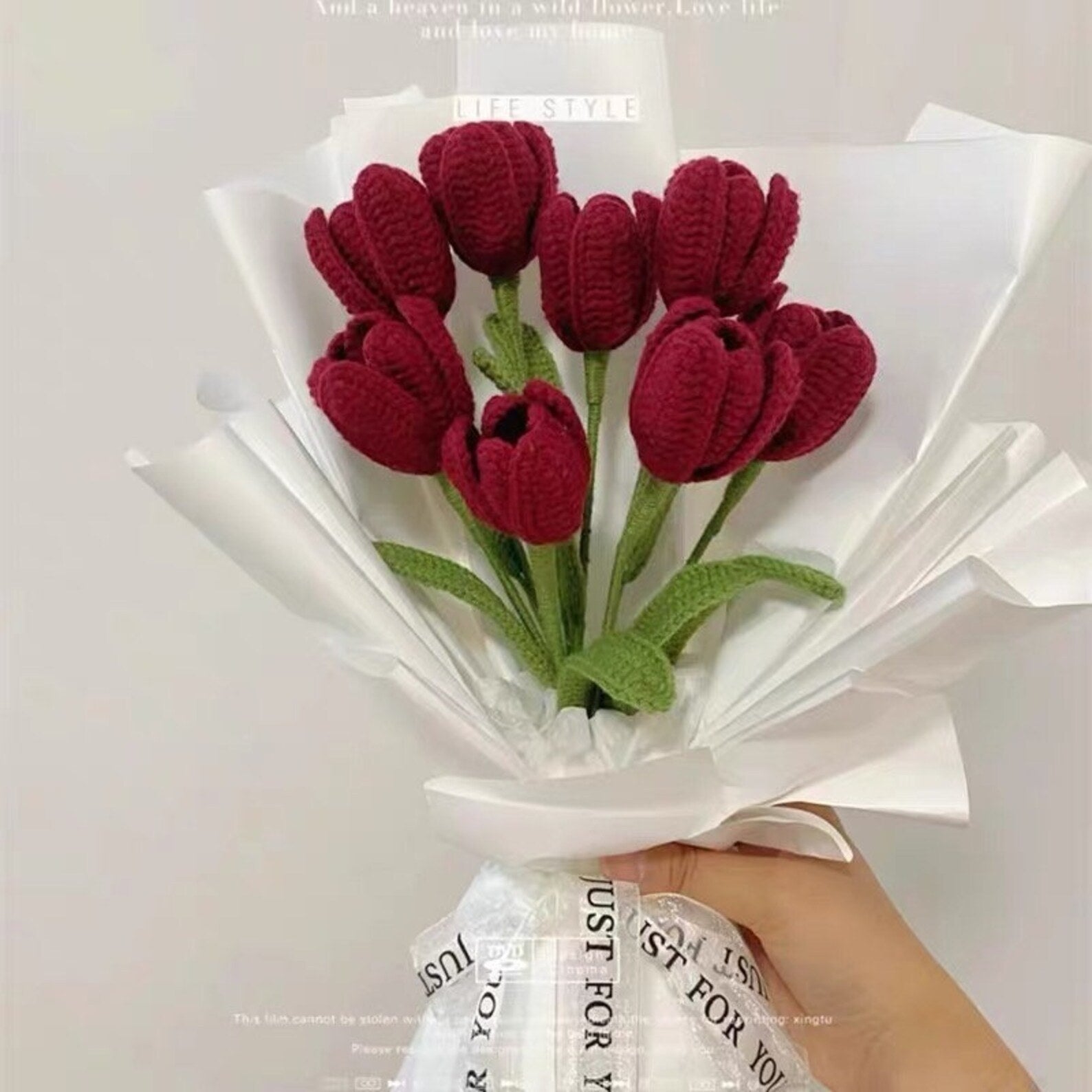 Set Häkelblumen